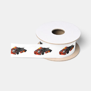 Kart racing cartoon afbeelding lint