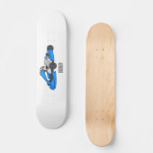 Kart racing cartoon afbeelding skateboard (Voorkant)