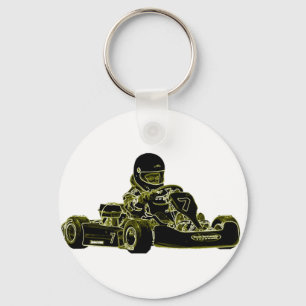 Kart Racing Sleutelhanger