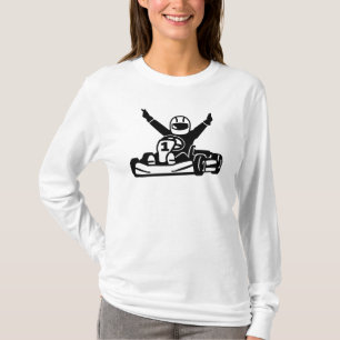 Kart racingkampioen t-shirt