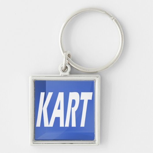 KART-Sleutelhanger (Square) Sleutelhanger (Voorkant)