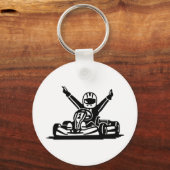 Kart winnaar sleutelhanger (Voorkant)