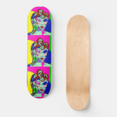  KARTAFDRUKKING VOOR DE RETRO-KINDEREN VOOR SKATEB SKATEBOARD (Voorkant)