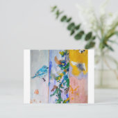 Karte Vogel Briefkaart (Staand voorkant)