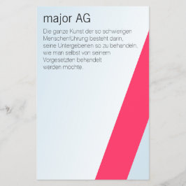Kartenhaus | Ungewöhnliche Geschäftsausstattung Flyer