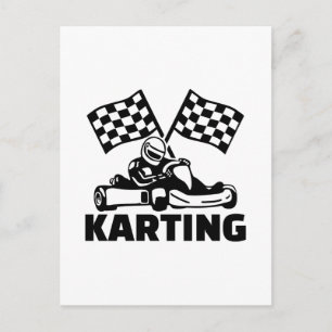 Karting Briefkaart