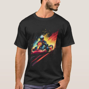 Karting, motorsport t-shirt