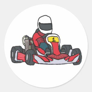 Karting Ronde Sticker