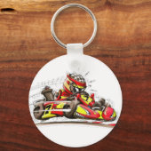 Karting-sleutelpoort Sleutelhanger (Voorkant)