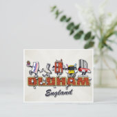 Karton Oldham Briefkaart (Staand voorkant)