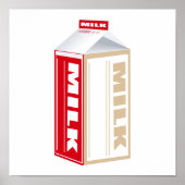 karton volle melk poster (Voorkant)