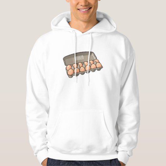 Kartonnen cartoon hoodie (Voorkant)