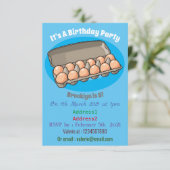 Kartonnen cartoon kaart (Staand voorkant)