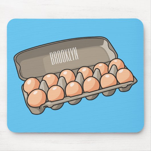 Kartonnen cartoon muismat (Voorkant)