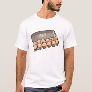 Kartonnen cartoon t-shirt