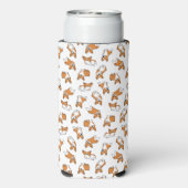 Kartonnen dog corgis pattern (Seltzer Achterkant)