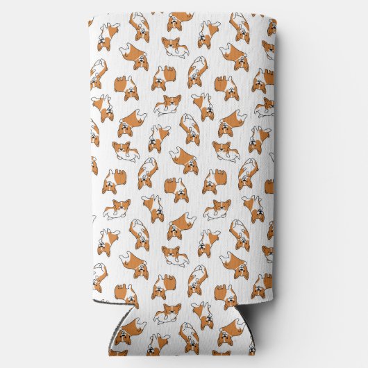 Kartonnen dog corgis pattern (Achterkant)