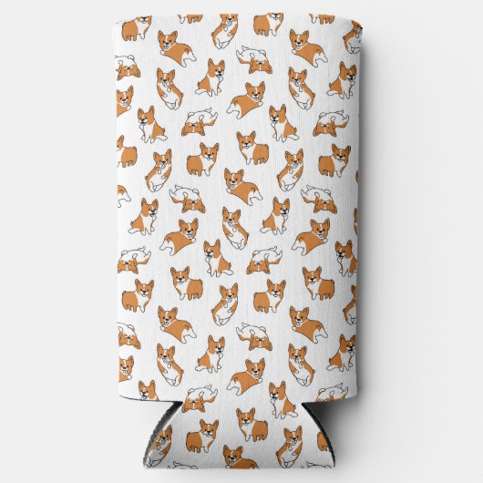 Kartonnen dog corgis pattern (Voorkant)