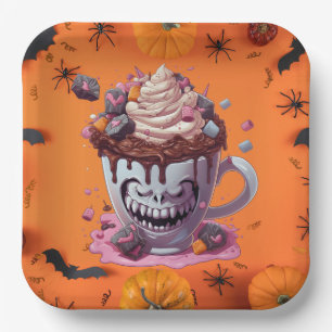 Kartonnen doos uit serie 9 papieren bordje