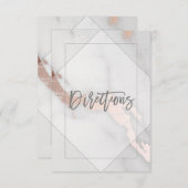 KARTONNEN EN GOUDE WEDDRIESTEUNKAART VOOR ROOS INFORMATIEKAARTJE (Voorkant / Achterkant)