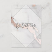 KARTONNEN EN GOUDE WEDDRIESTEUNKAART VOOR ROOS INFORMATIEKAARTJE (Voorkant)