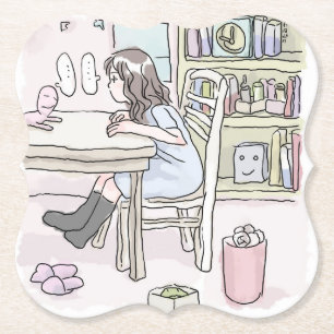  KARTONNEN ONDERZETTERS