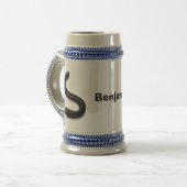 Kartonnen pijl bierpul (Voorkant links)