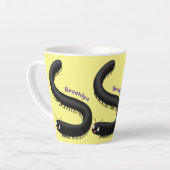 Kartonnen pijl latte mok (Linkerhoek)