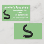 Kartonnen pijl visitekaartje (Voorkant / Achterkant)