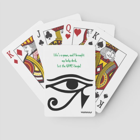 KARTONNEN SPELEN POKERKAARTEN (Achterkant)