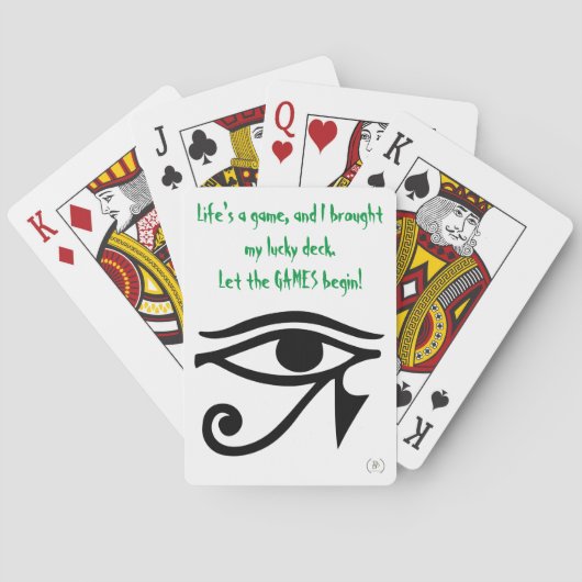 KARTONNEN SPELEN POKERKAARTEN (Achterkant)