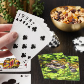 KARTONNEN VOOR HET SPELEN POKERKAARTEN (Insitu)