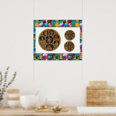 KARUNA Reiki Healing Symbols 2014 Poster (Keuken)