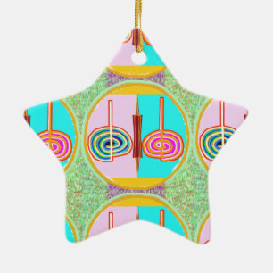 KARUNA Reiki : Kreeya Infinite balancsymbool Keramisch Ornament