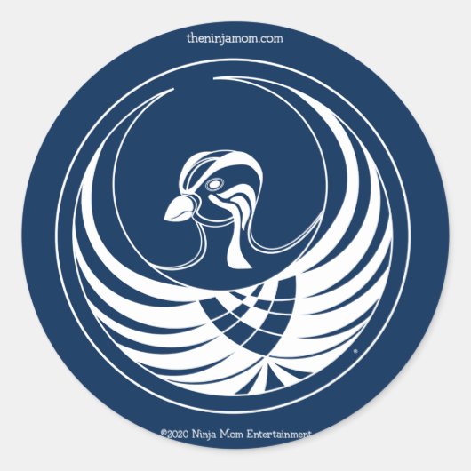 Karura ronde Stickers (Voorkant)