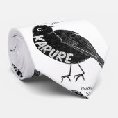 Karure Chatham Island black robin Stropdas (Opgerold)