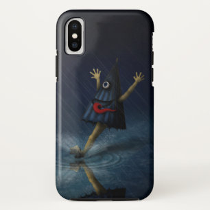 Kasa Obake Japanse parmbrella Ghost Rainy Day iPhone XS Hoesje