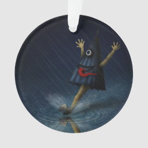 Kasa Obake Japanse parmbrella Ghost Rainy Day Ornament