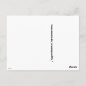 Kasachen von der Mongolei- Postkarte Briefkaart (Achterkant)