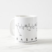 Kasandra nom de peptide mug (Devant gauche)