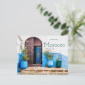 Kasbah van de Oudayes in Rabat Marokko Briefkaart (Staand voorkant)