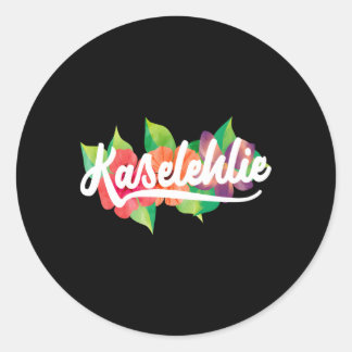 Kaselehlie Pohnpei Micronesia Ronde Sticker
