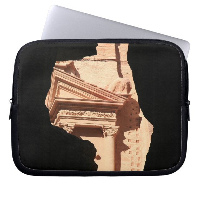 kasglimp laptop sleeve (Voorkant)
