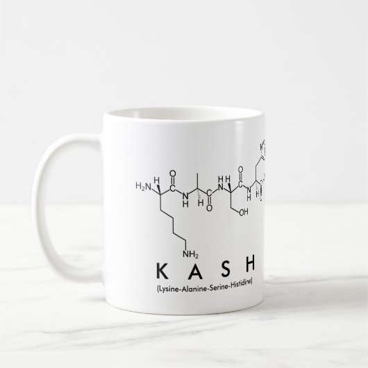 Kash nom peptide mug (Gauche)