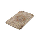 Kashan Poshti Central Persian Rug Print Badmat (Gekanteld)