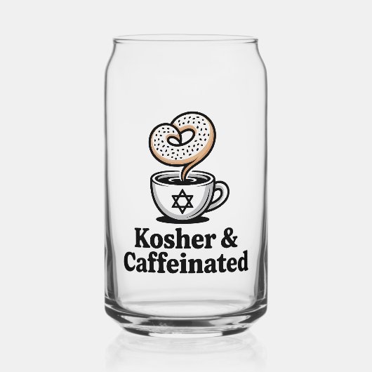 Kasher et café juif à la caféine Hanoukka (Recto)