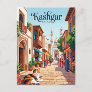 Kashgar China Briefkaart