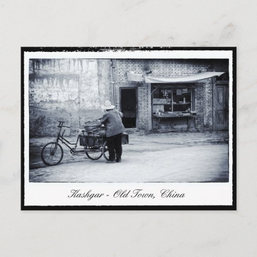 Kashgar - Oude stad, Oeigoerse stad / China Briefkaart (Voorkant)
