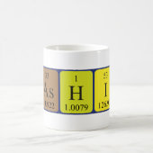 Kashif periodieke tabelnaam mok (Center)