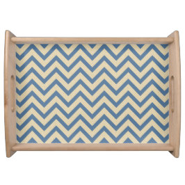 Kashmir Blue Spice Moods Chevrons Dienblad